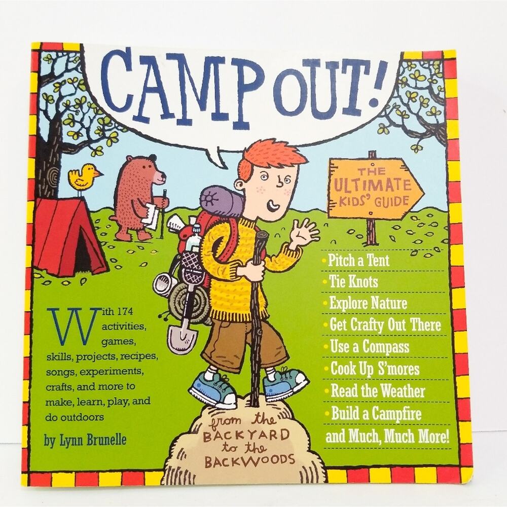 Camp Out Ultimate Kids Guide book 376 pages